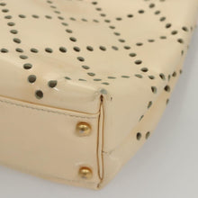 Load image into Gallery viewer, Chanel Cream Preforated Tote
