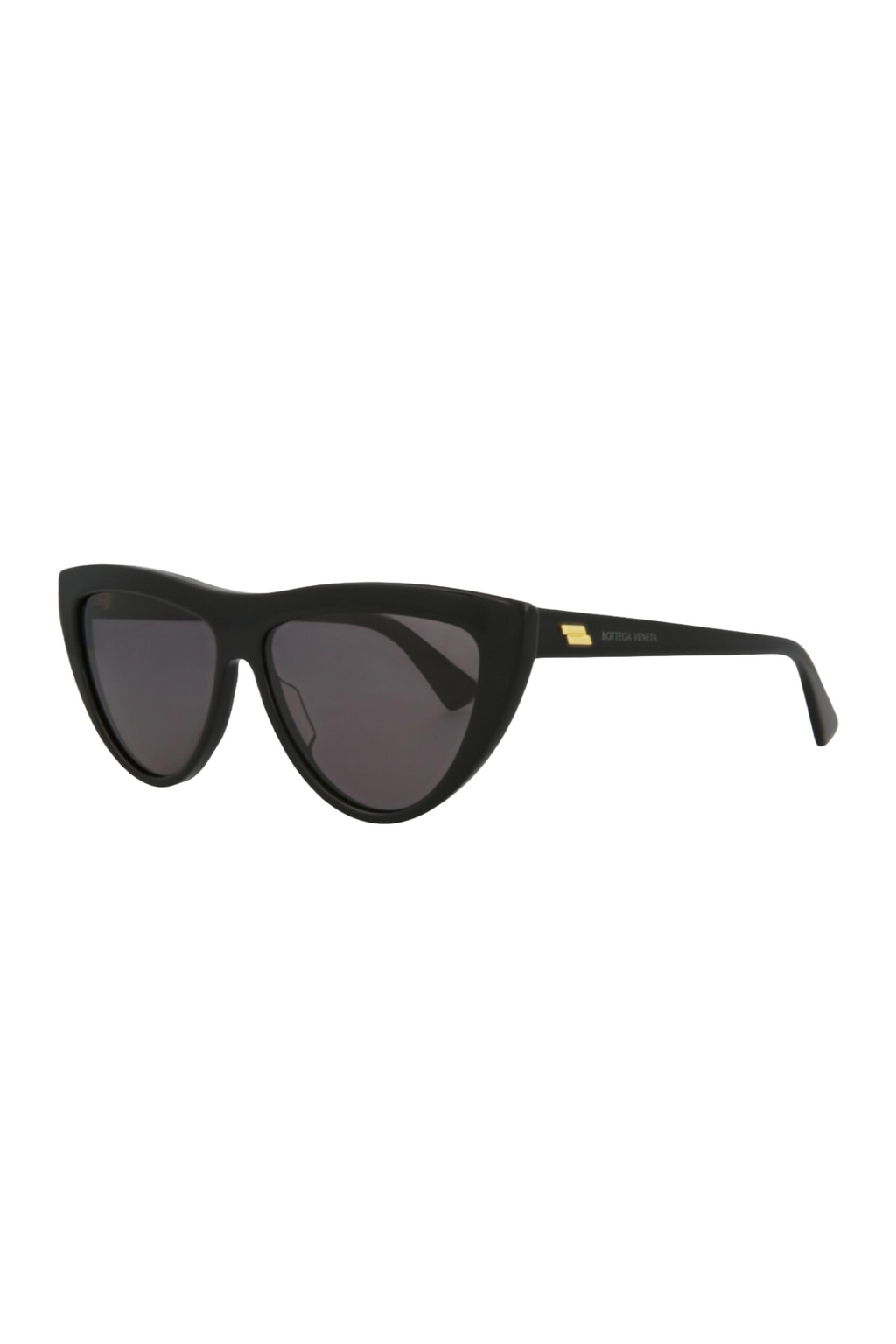 Bottega Veneta Black Cateye Sunglasses