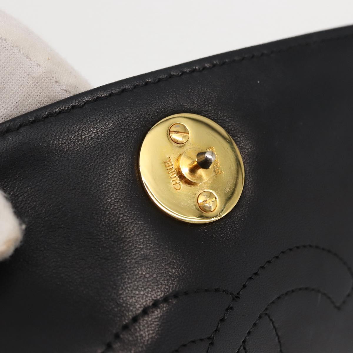 Chanel Black Leather Flap Bag