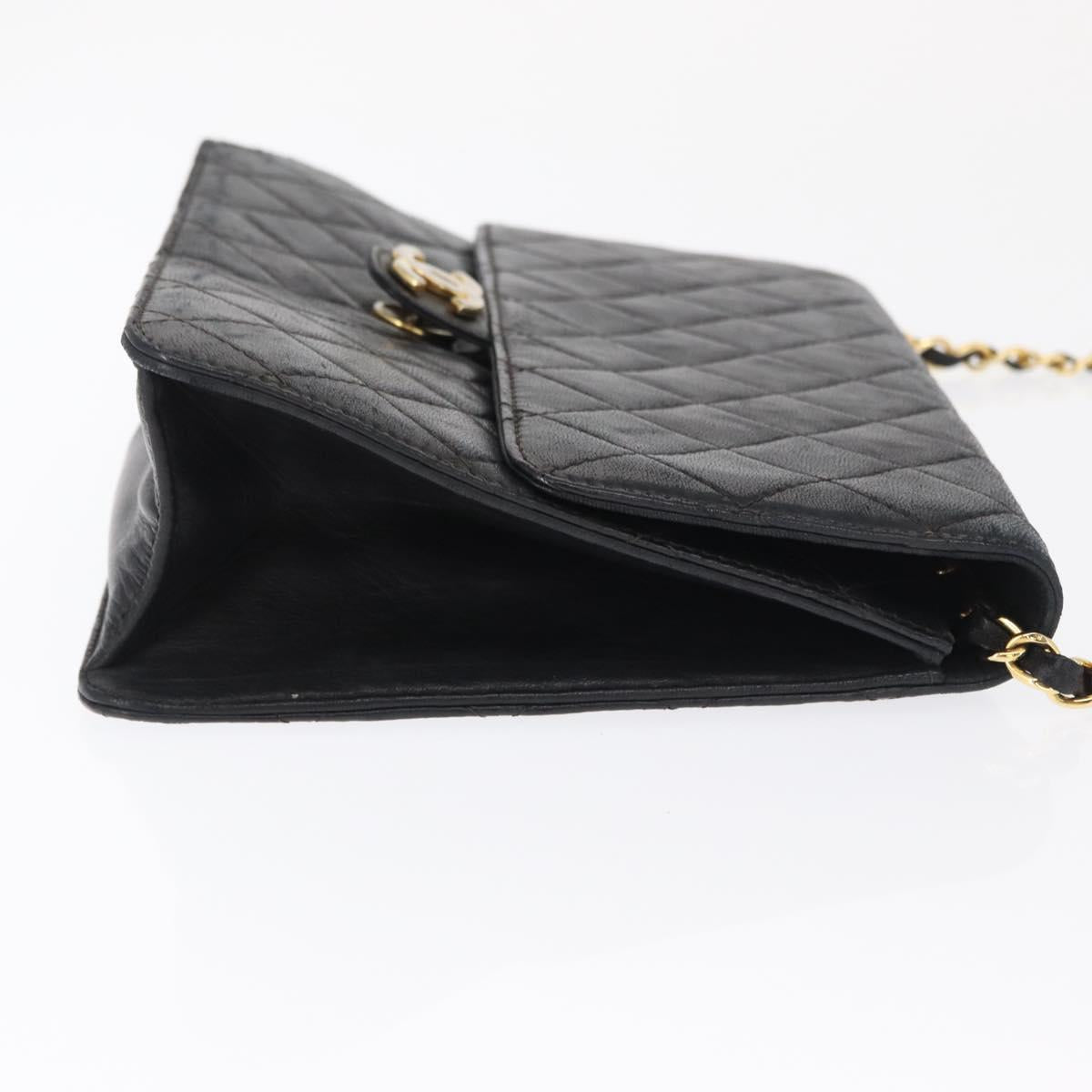 Chanel Black Leather Flap Bag