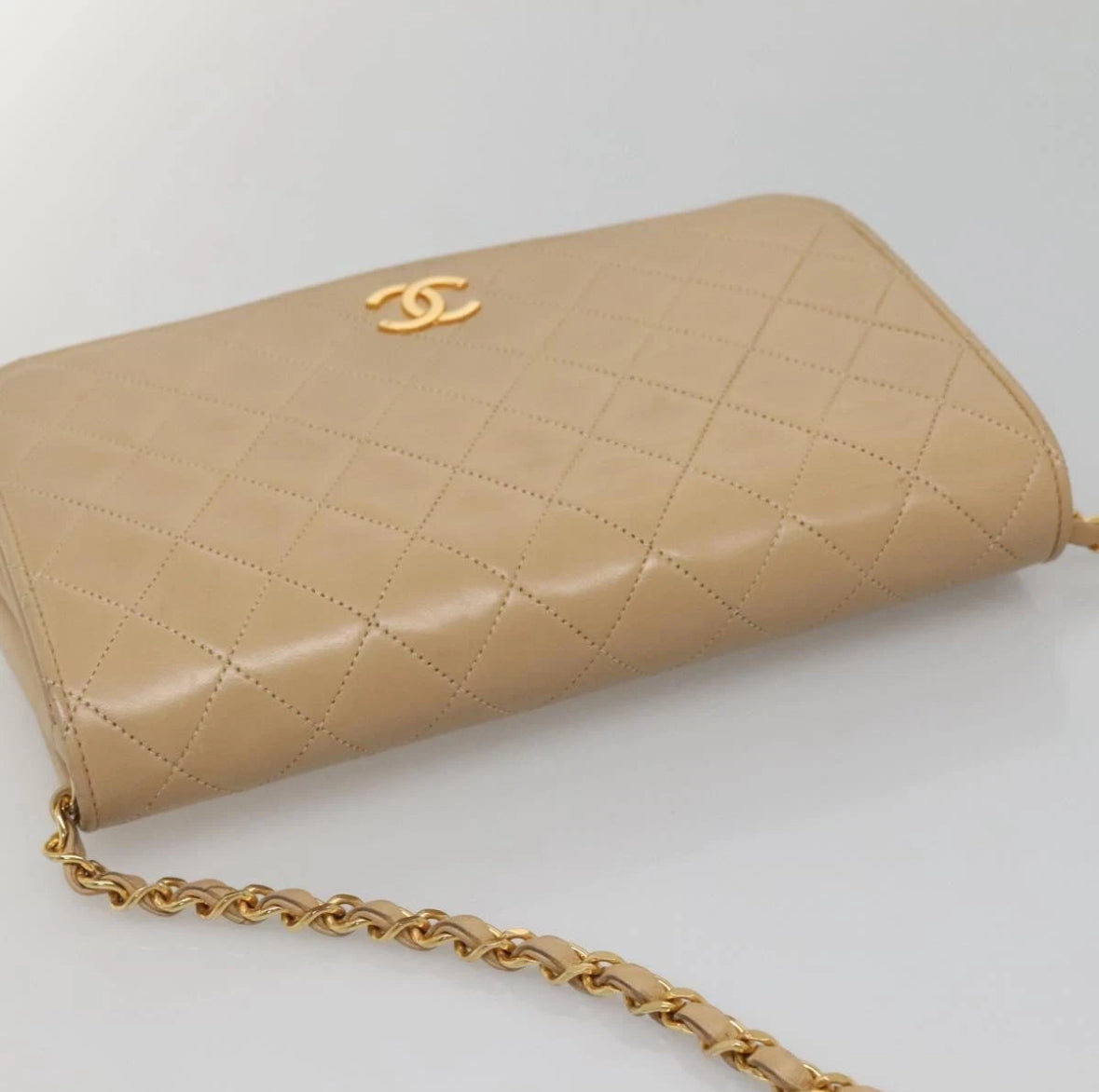 Chanel Tan Shoulder Bag