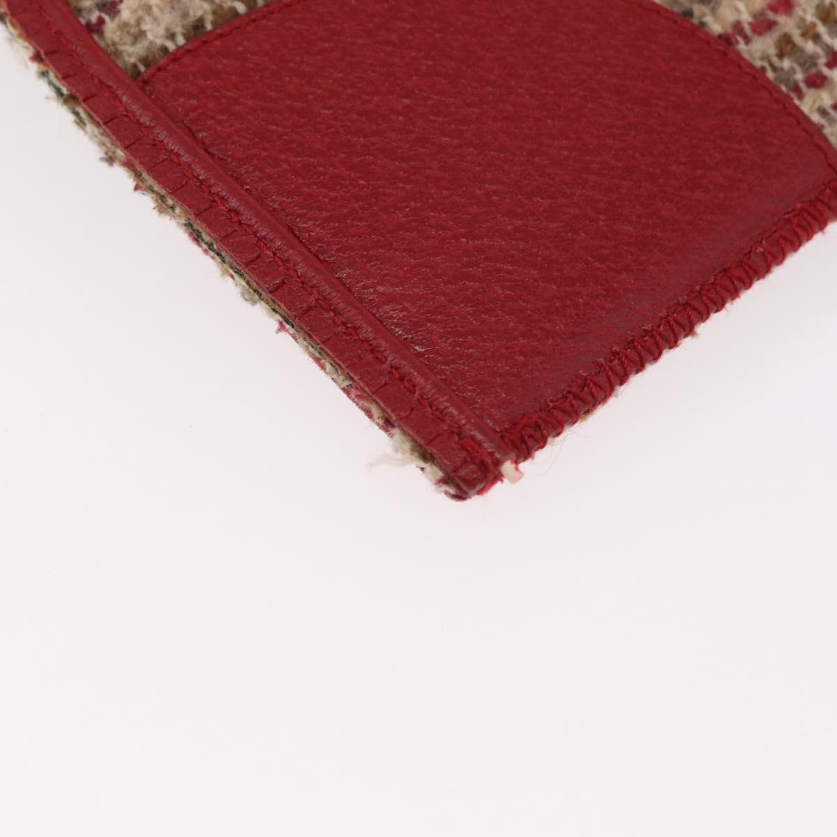 Prada Red Tweed Handbag