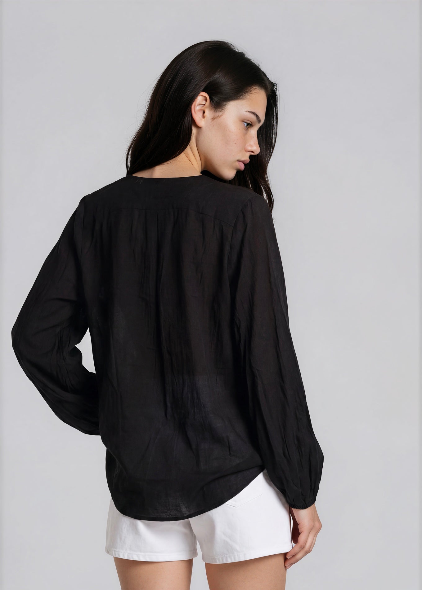 Saint Laurent Black Blouse