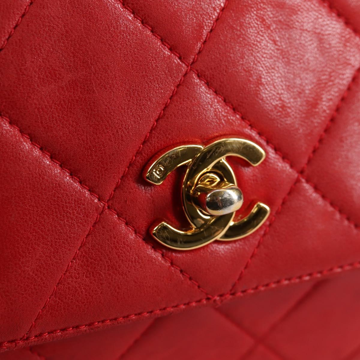 Chanel Red Crossbody