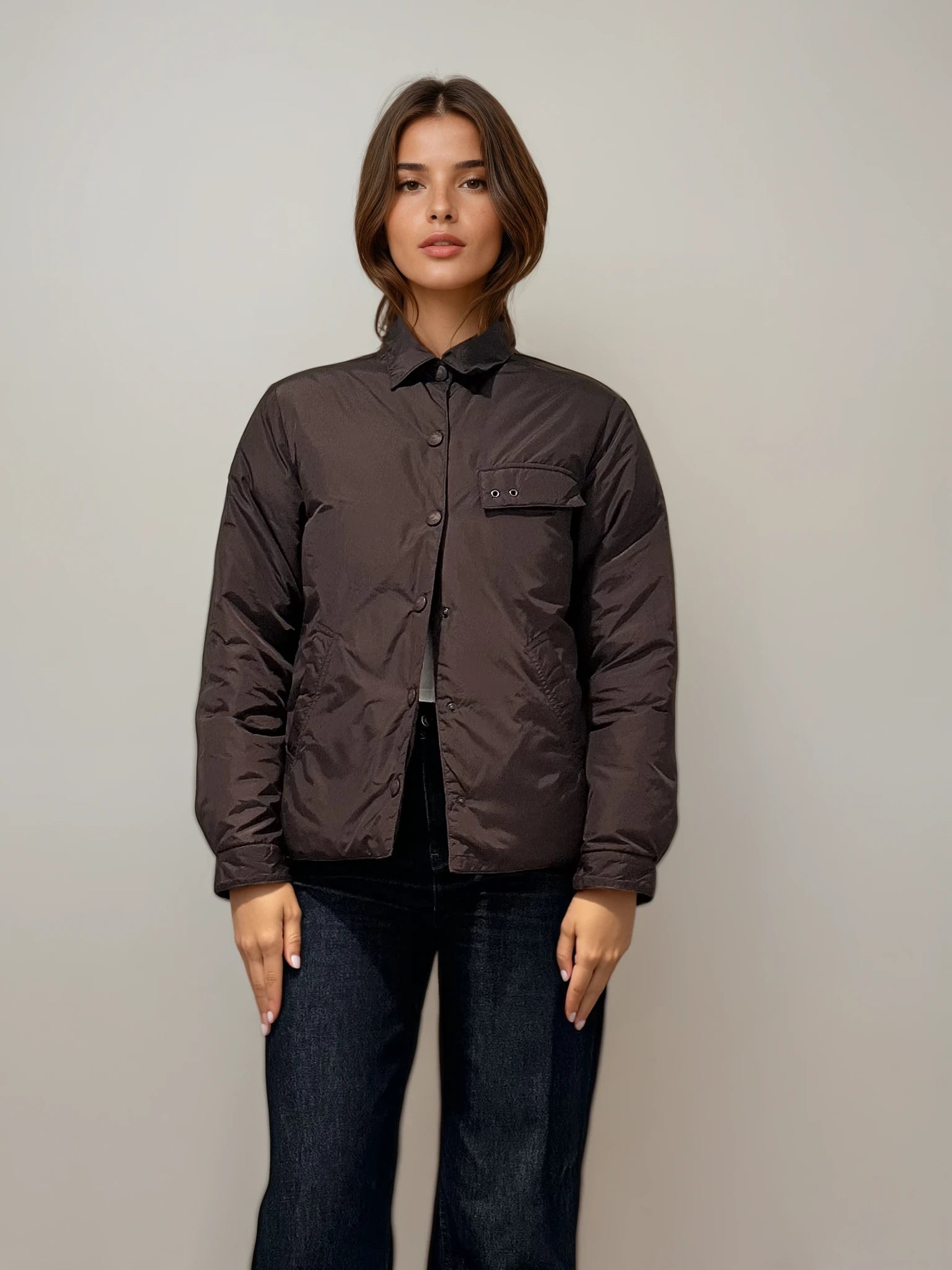 Armani Brown Puffer