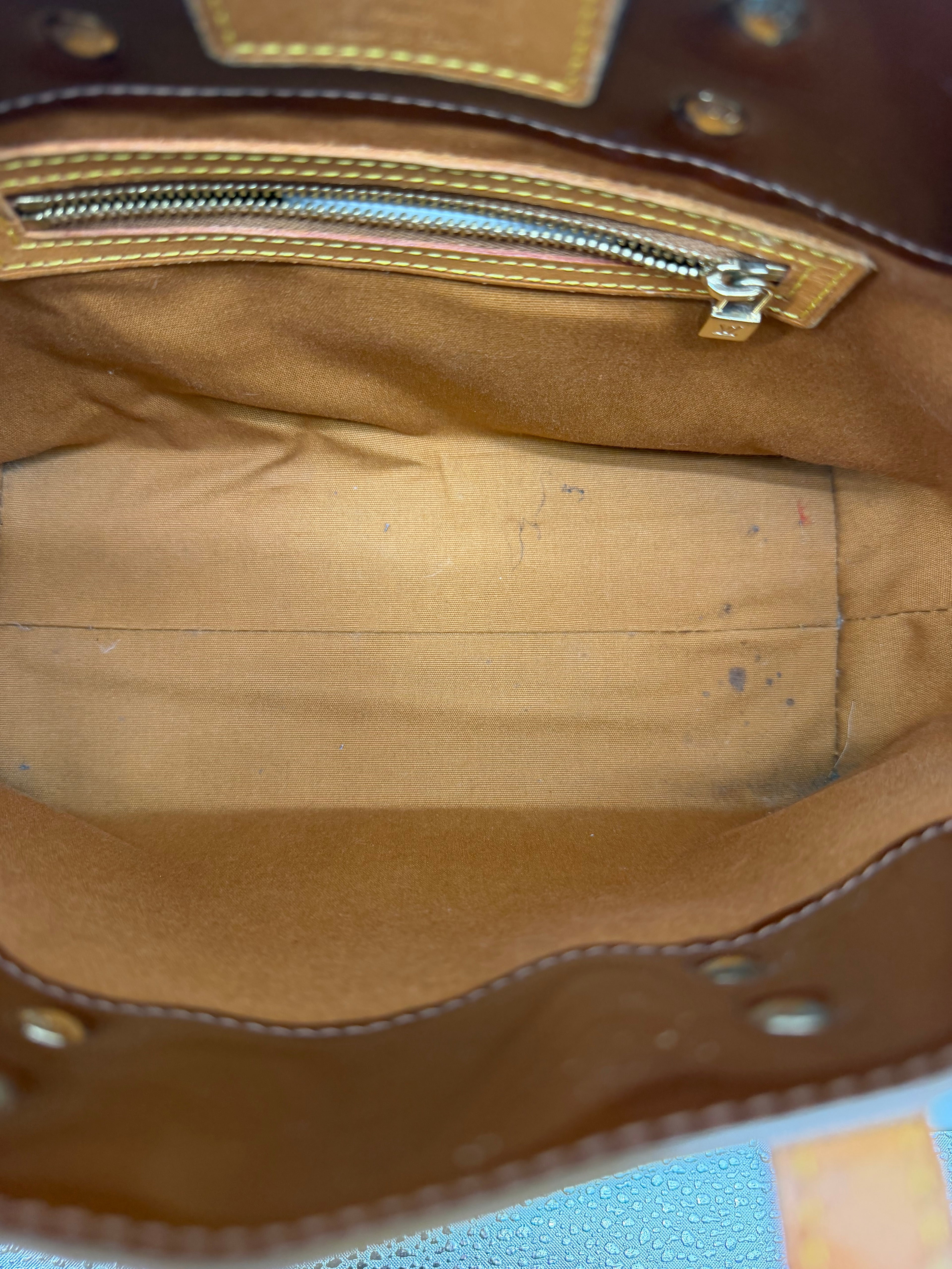 Louis Vuitton Brown Vernis Mini Tote