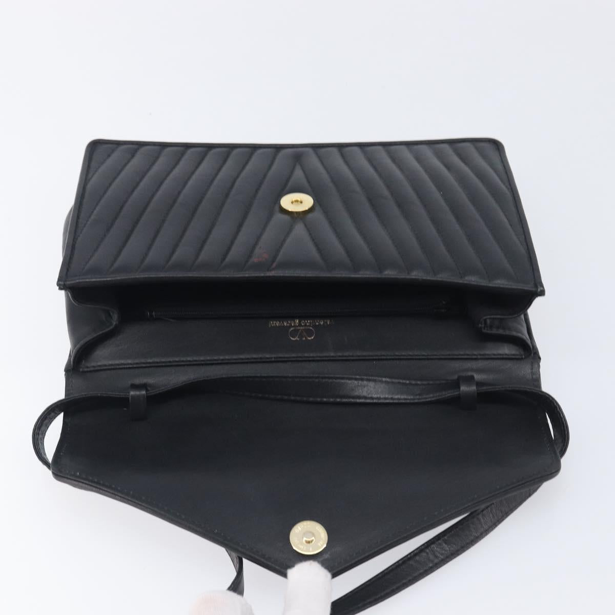 Valentino Black Quilted Leather Shoulder Bag photo 16