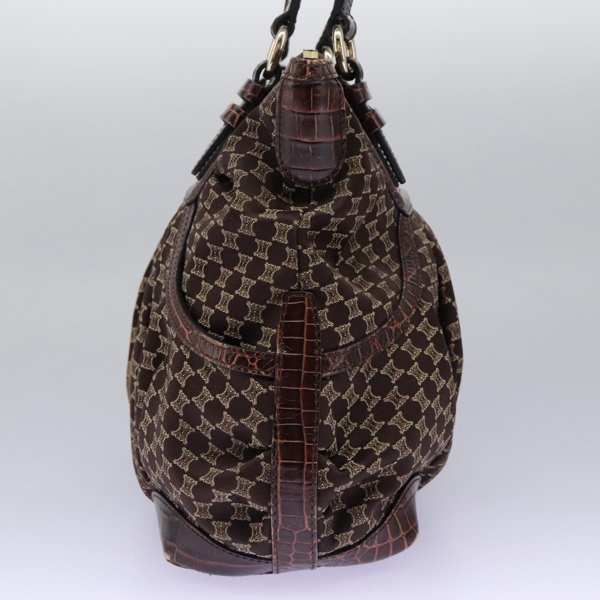 Celine Triumph Brown Tote