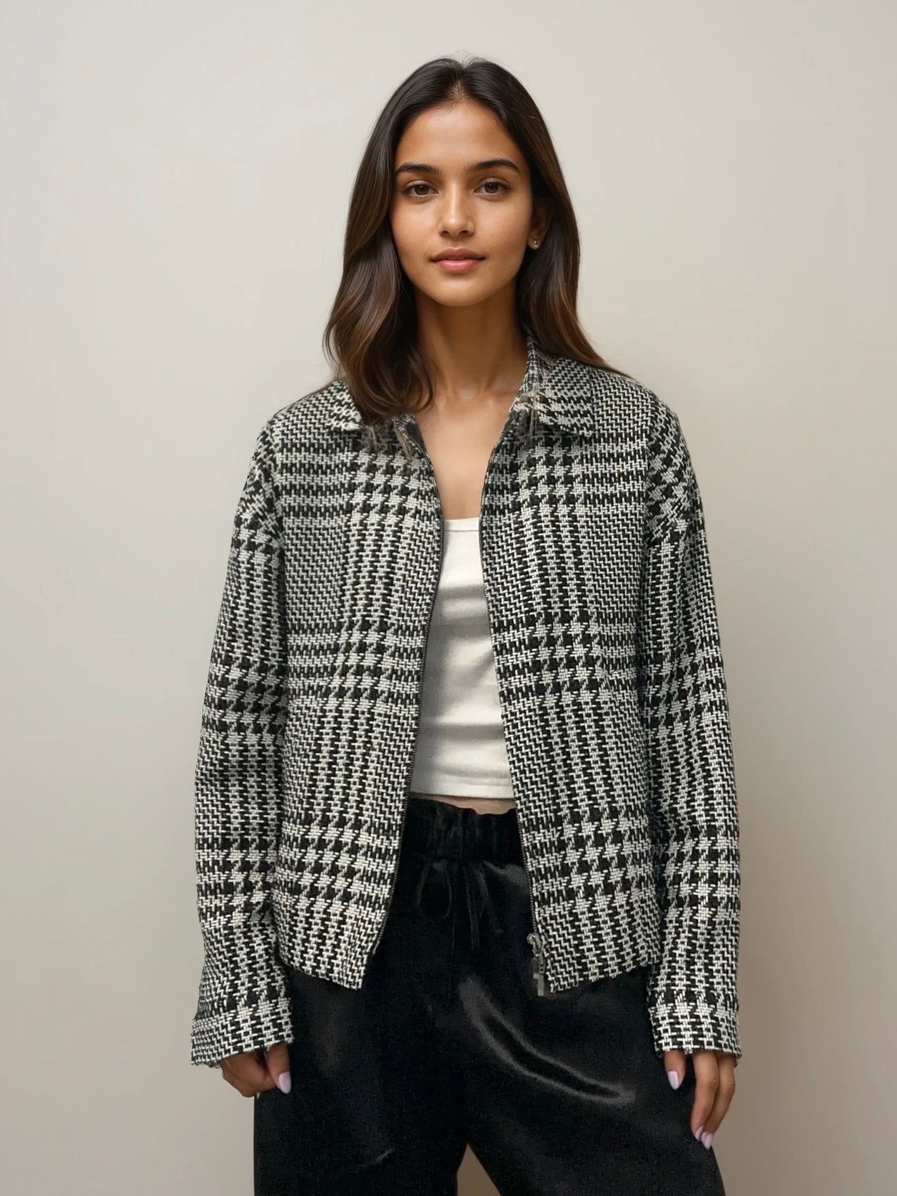 Escada Houndstooth Jacket