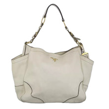 Load image into Gallery viewer, Prada White Leather Tote
