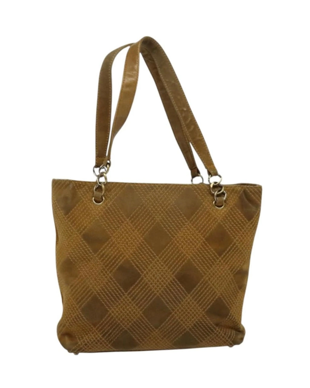 Chanel Tan Suede Tote