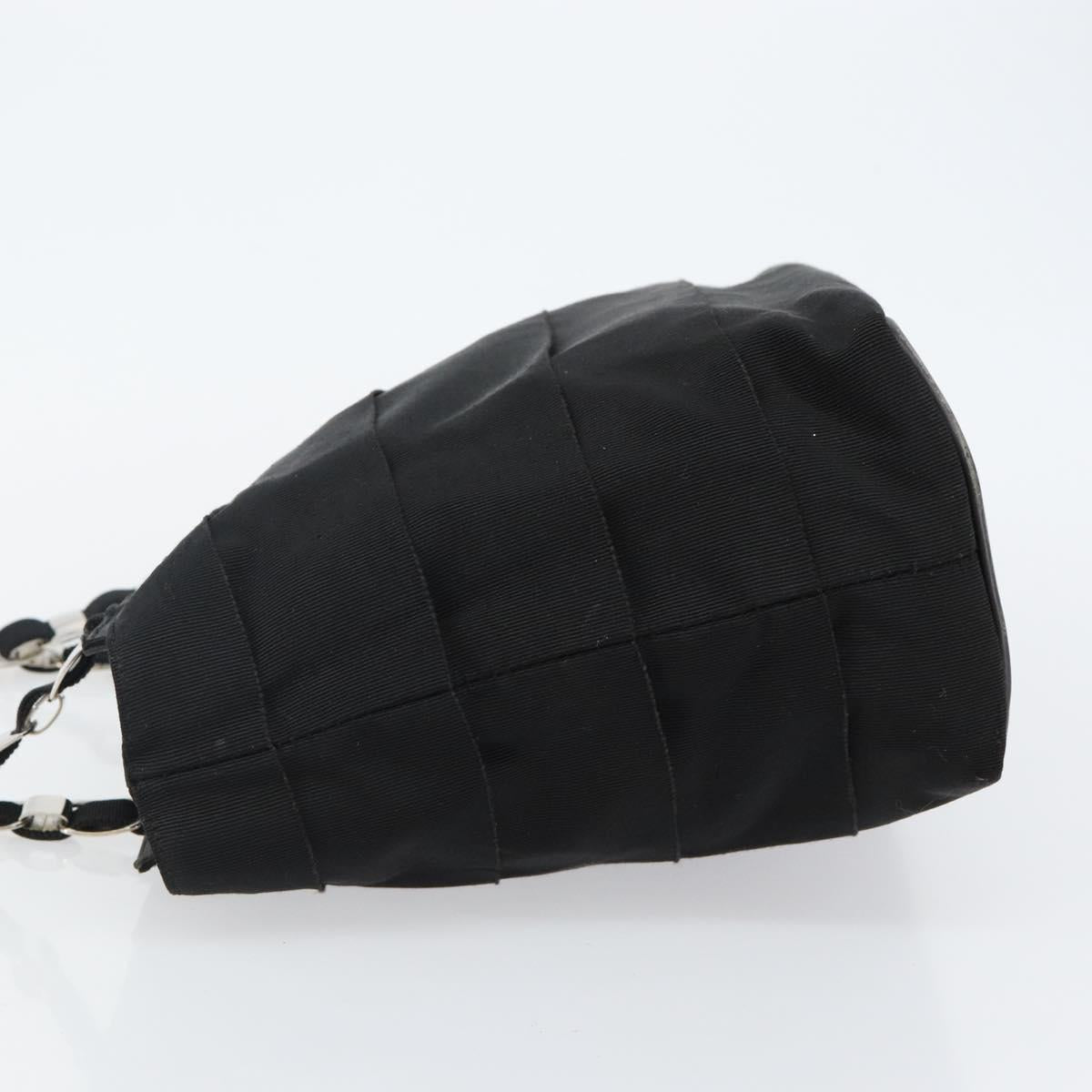 Ferragamo Black Chain Tote