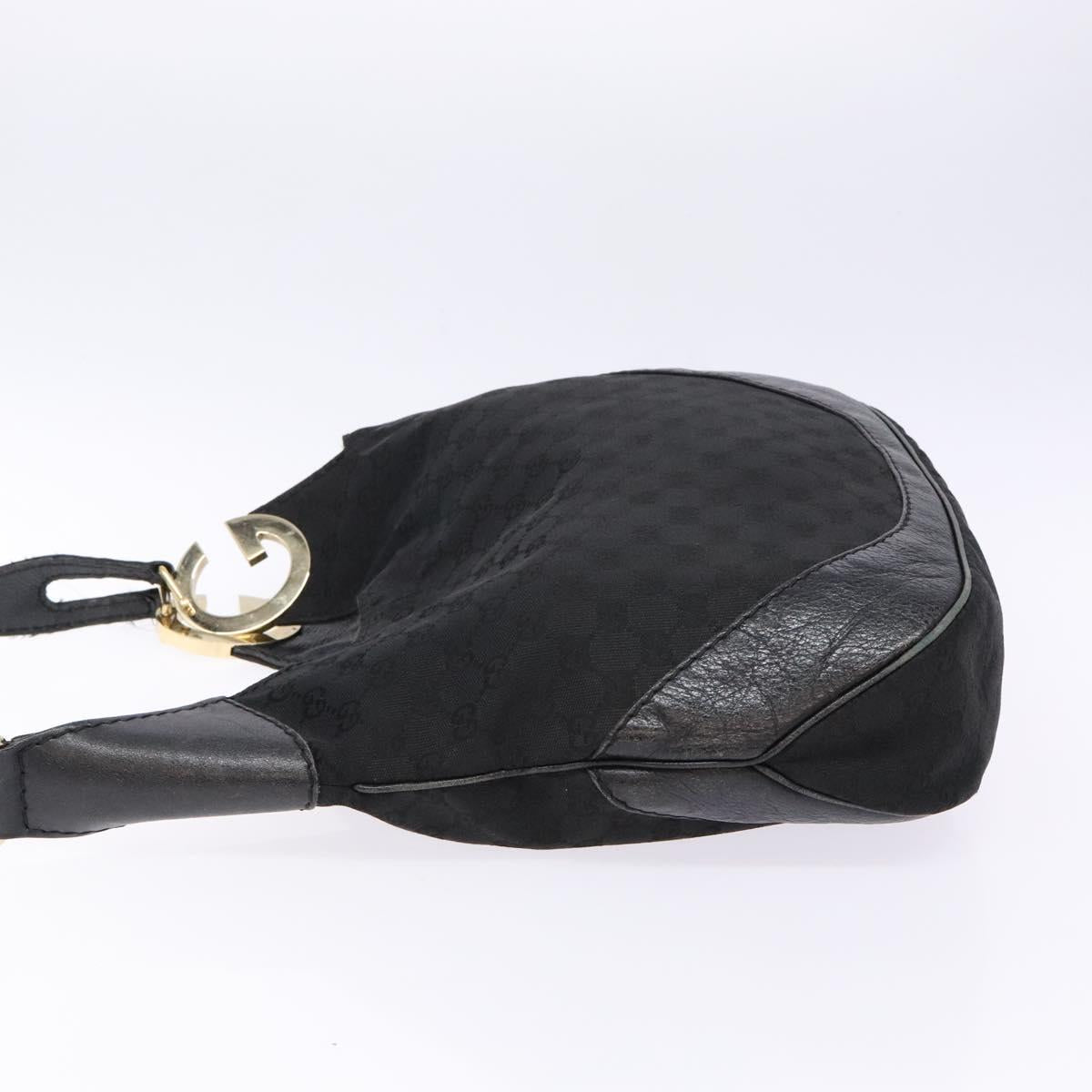 Gucci Black “G” Monogram Shoulder Bag