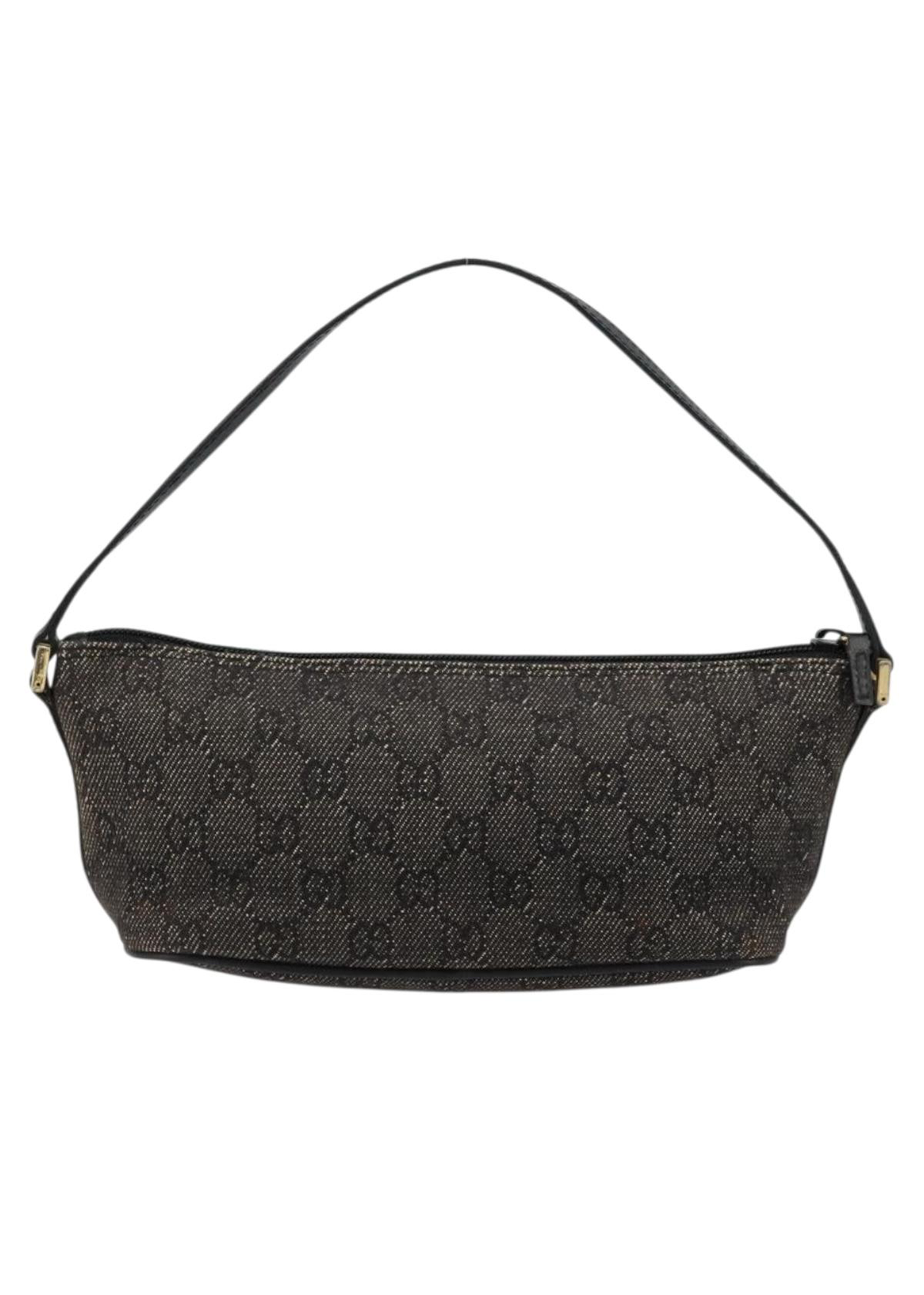 Gucci Grey Denim Boat Pochette