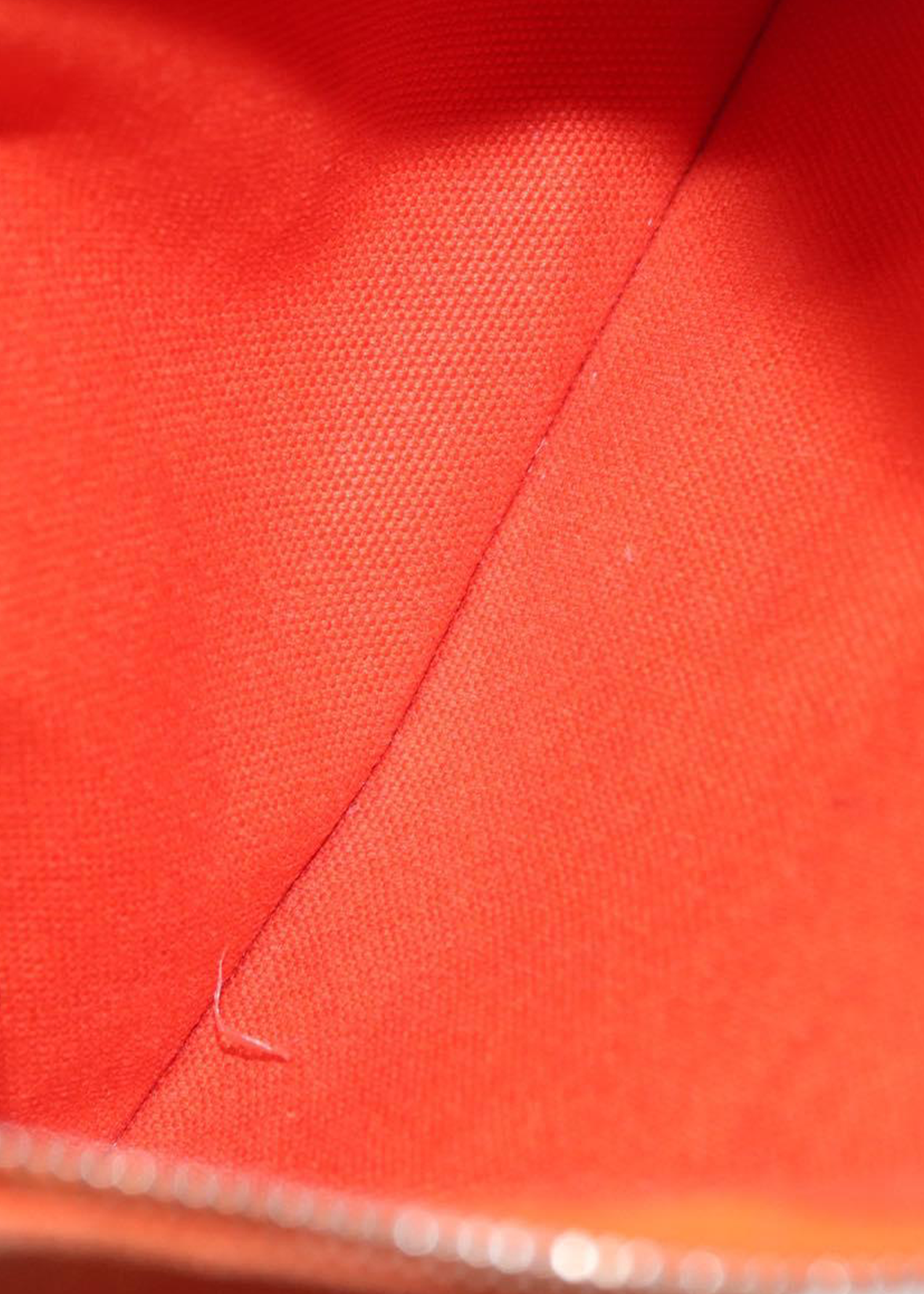 Hermes Orange Pouch