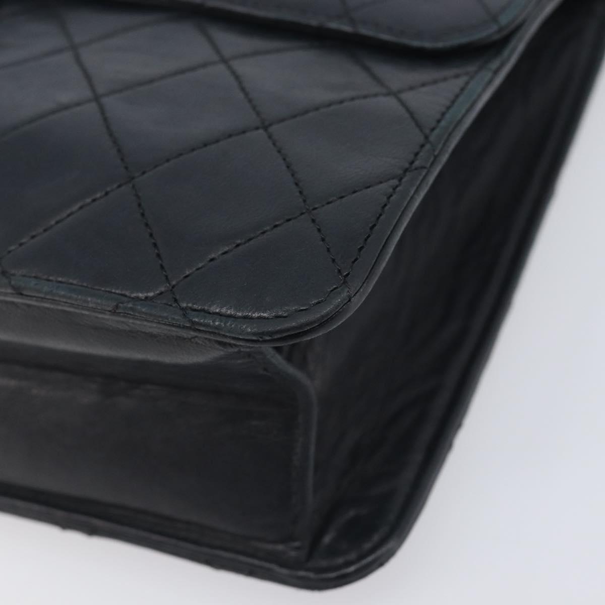 Chanel Black Quilted Lambskin Flap Bag photo 11