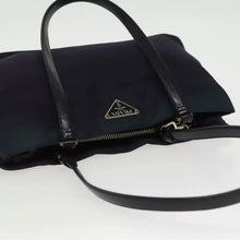 Load image into Gallery viewer, Prada Black Nylon Shoulder Bag
