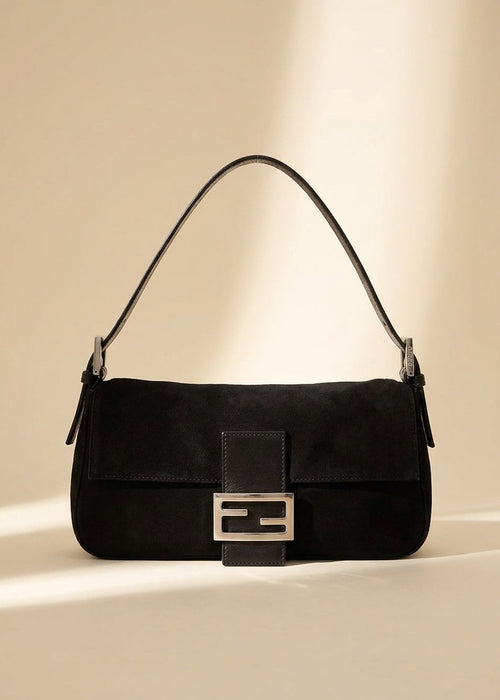 Fendi Black Baguette