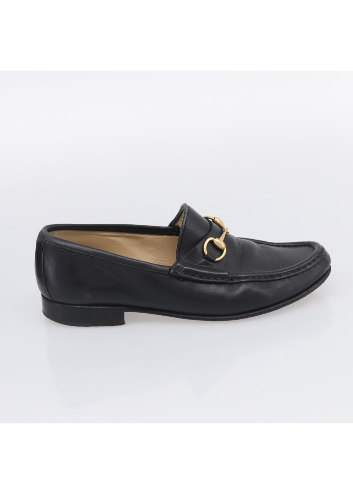 Gucci Black Horsebit Loafers photo 7