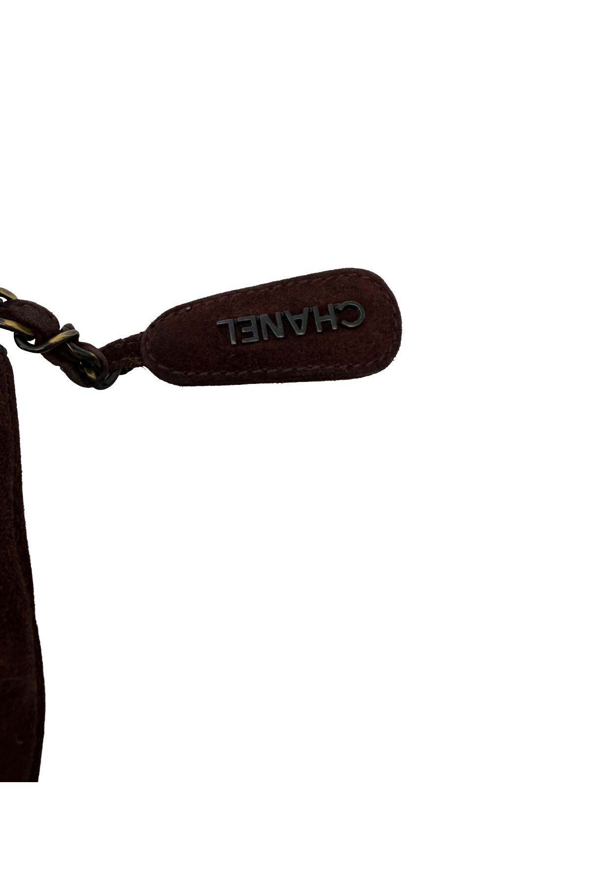 Chanel Brown Suede Tote