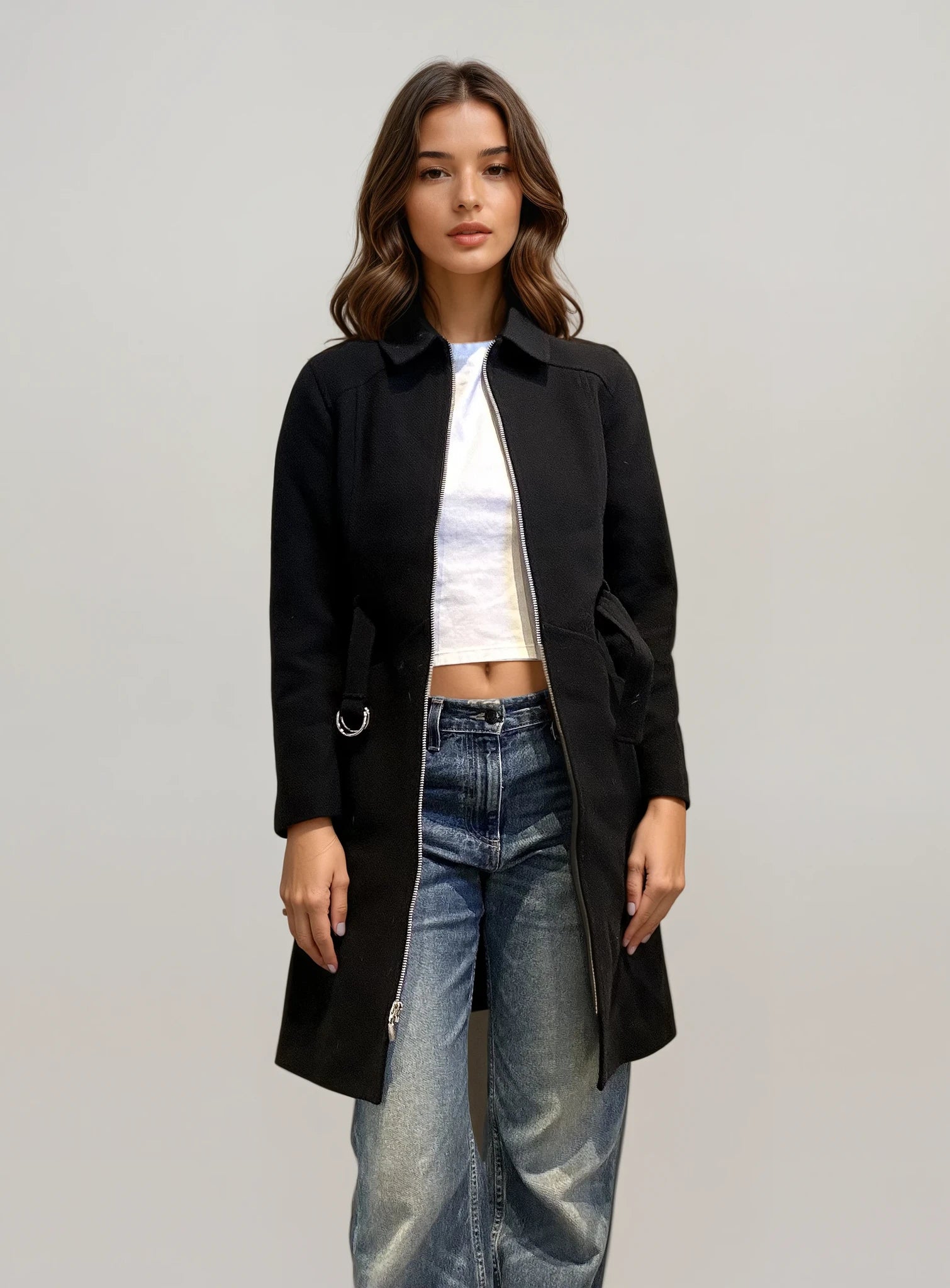 Courreges Black Coat