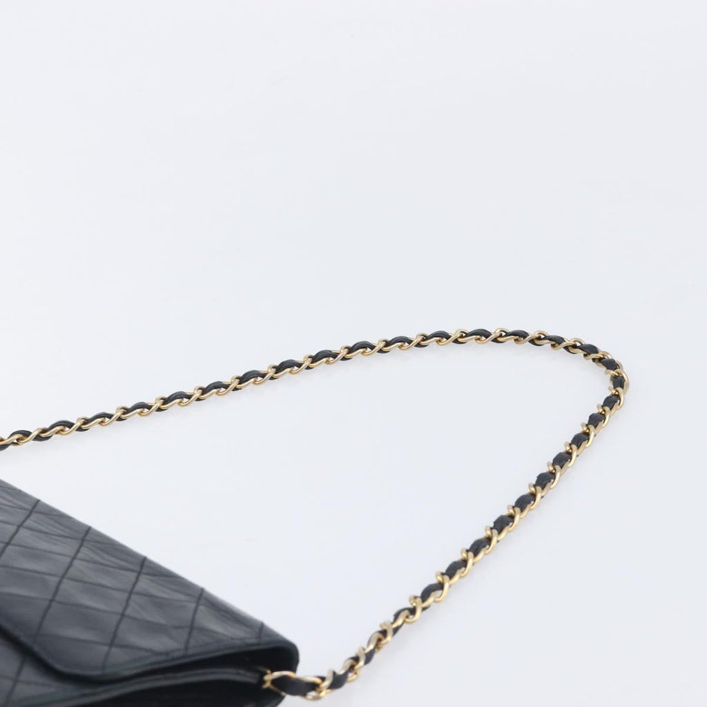 Chanel Black Quilted Lambskin Flap Bag photo 8