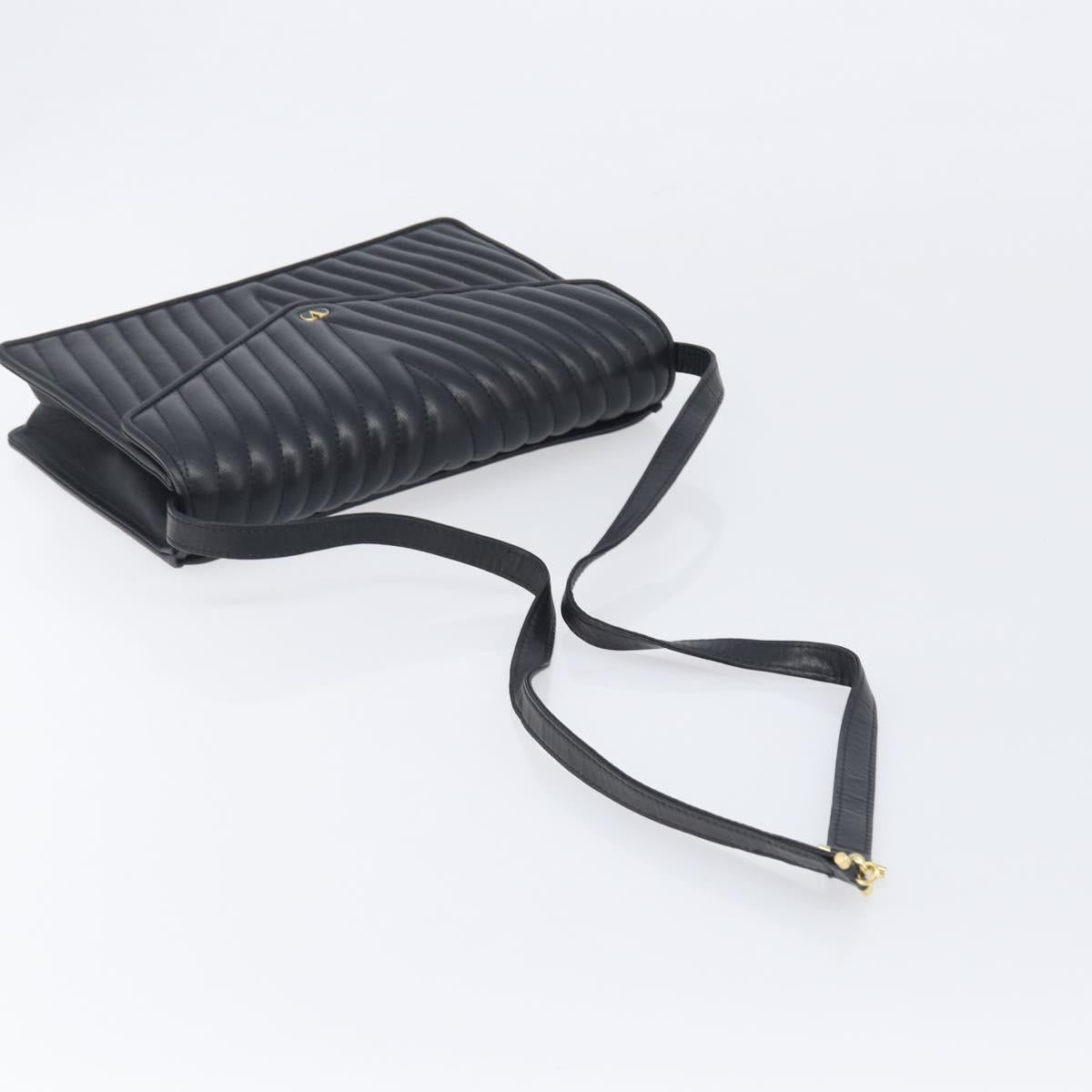 Valentino Black Quilted Leather Shoulder Bag photo 7