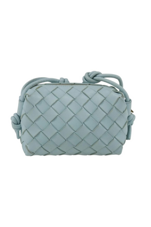 Bottega Veneta Blue Mini Crossbody Bag