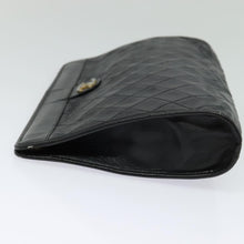 Load image into Gallery viewer, Chanel Black Leather Clutch
