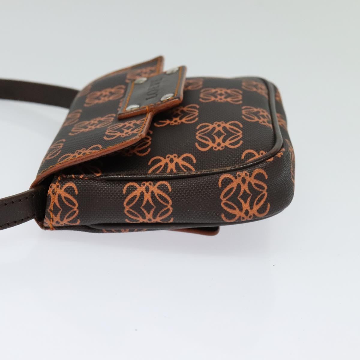 Loewe Orange and Brown Crossbody