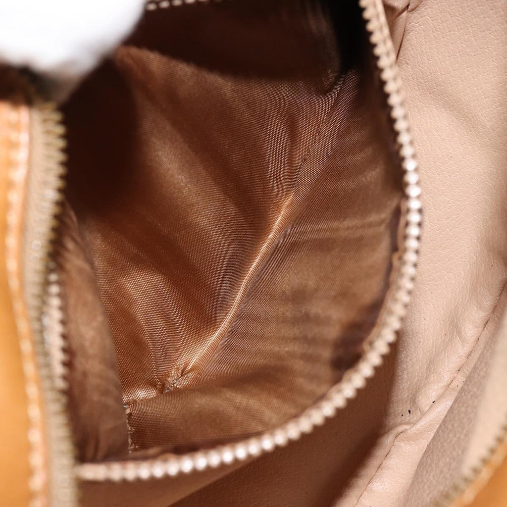 Celine White Macadam Heart Shoulder Bag