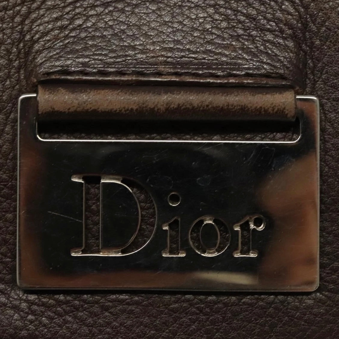 Dior Brown Trotter Shoulder Bag