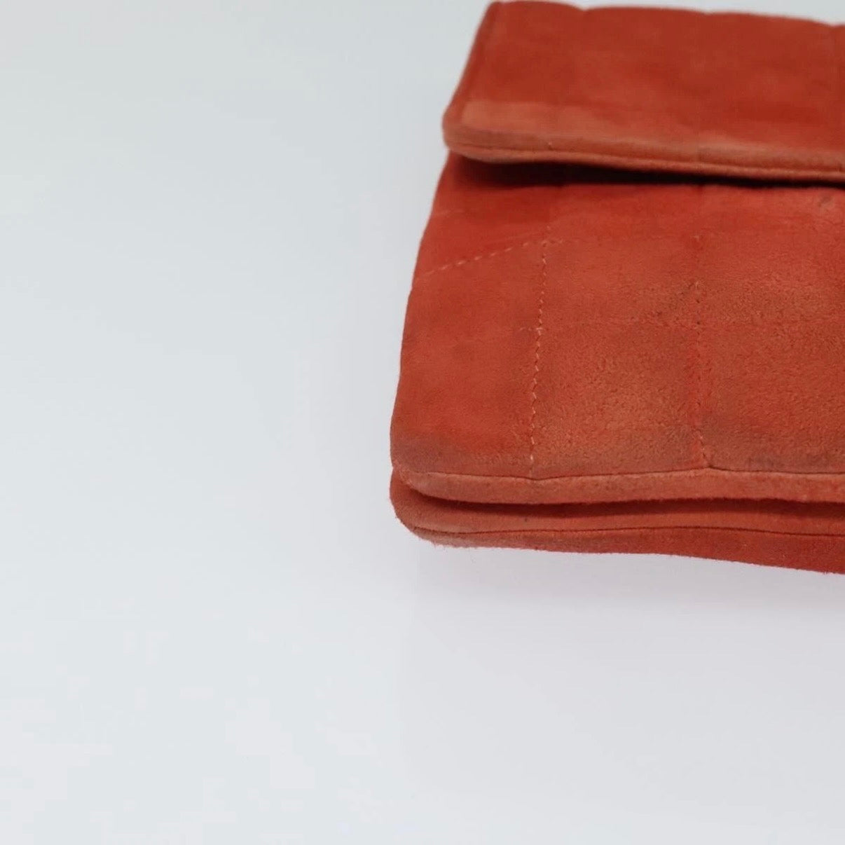 Chanel Red Suede Re-issue Flap Bag