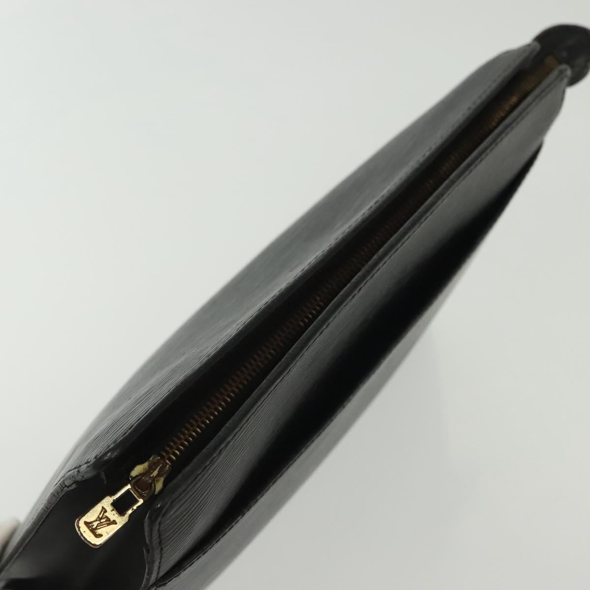 Louis Vuitton Black Epi Clutch