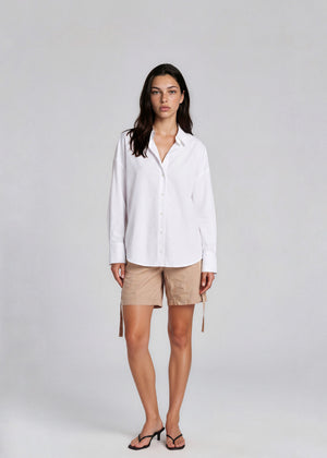Prada Tan Knee Length Shorts