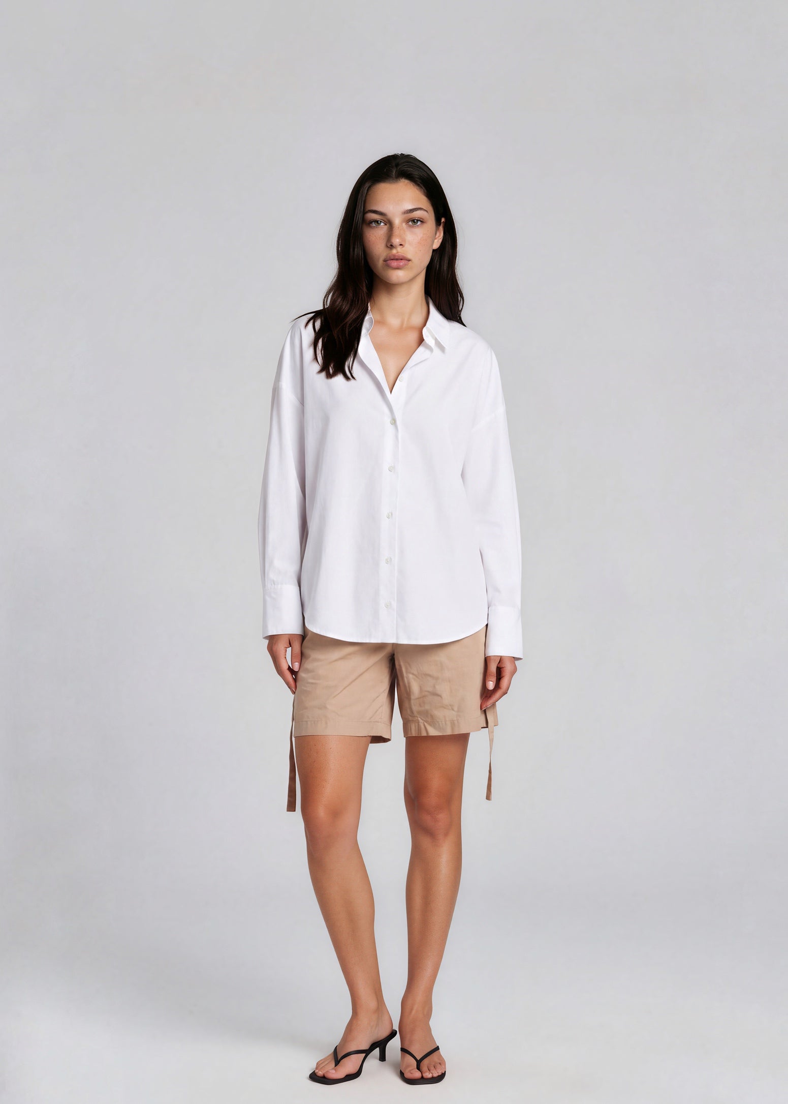 Prada Tan Knee Length Shorts