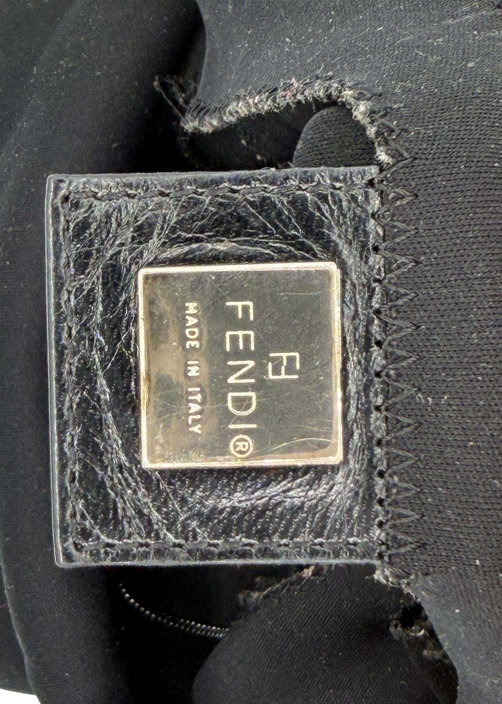 Fendi Black Mama Baguette