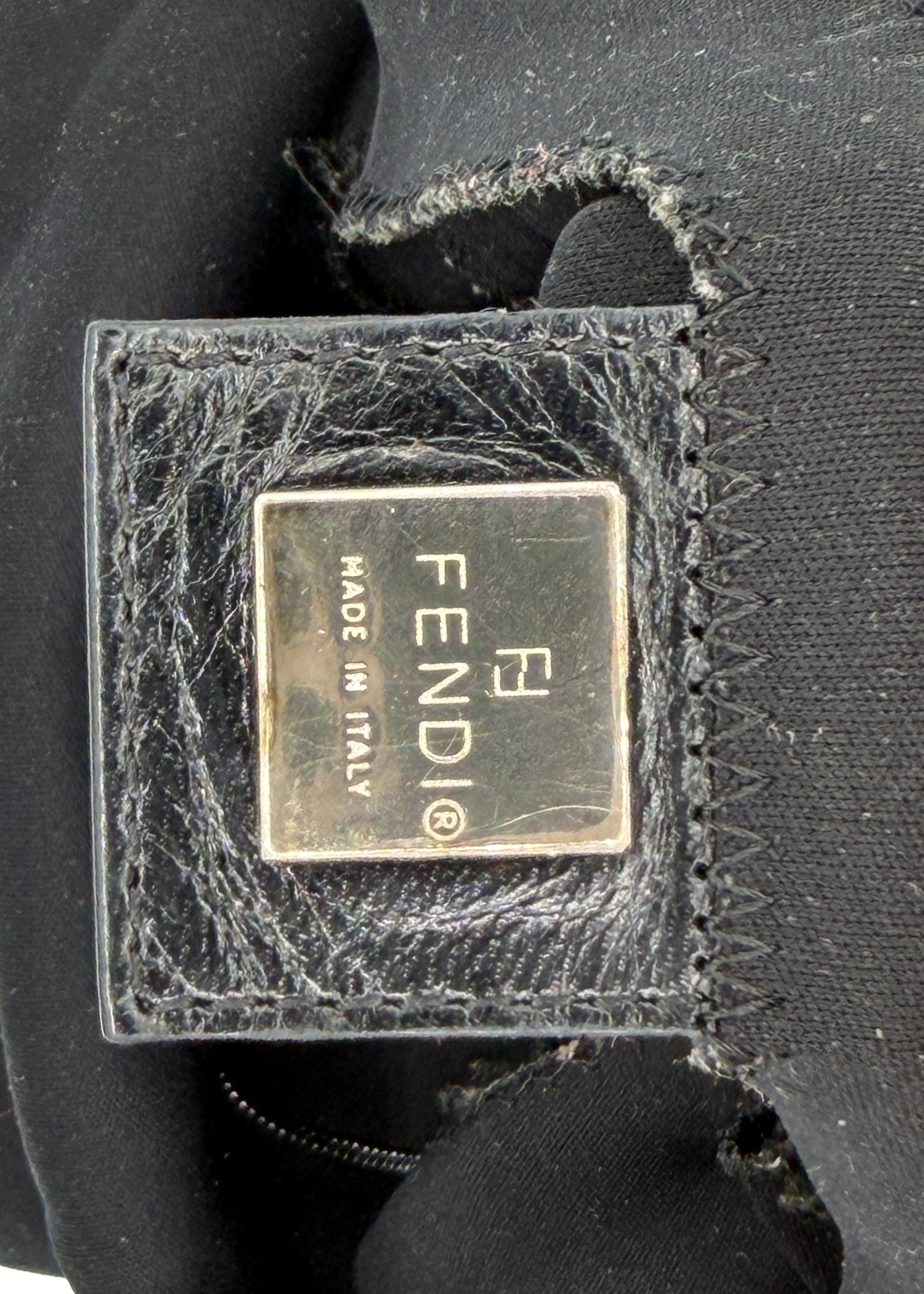 Fendi Black Mama Baguette