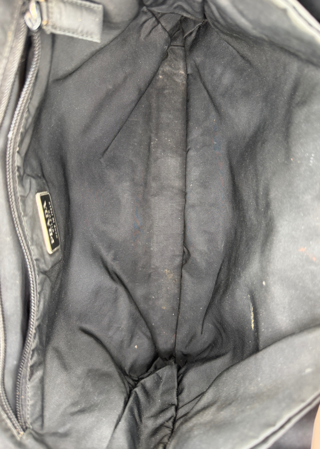 Prada Black Nylon Handbag