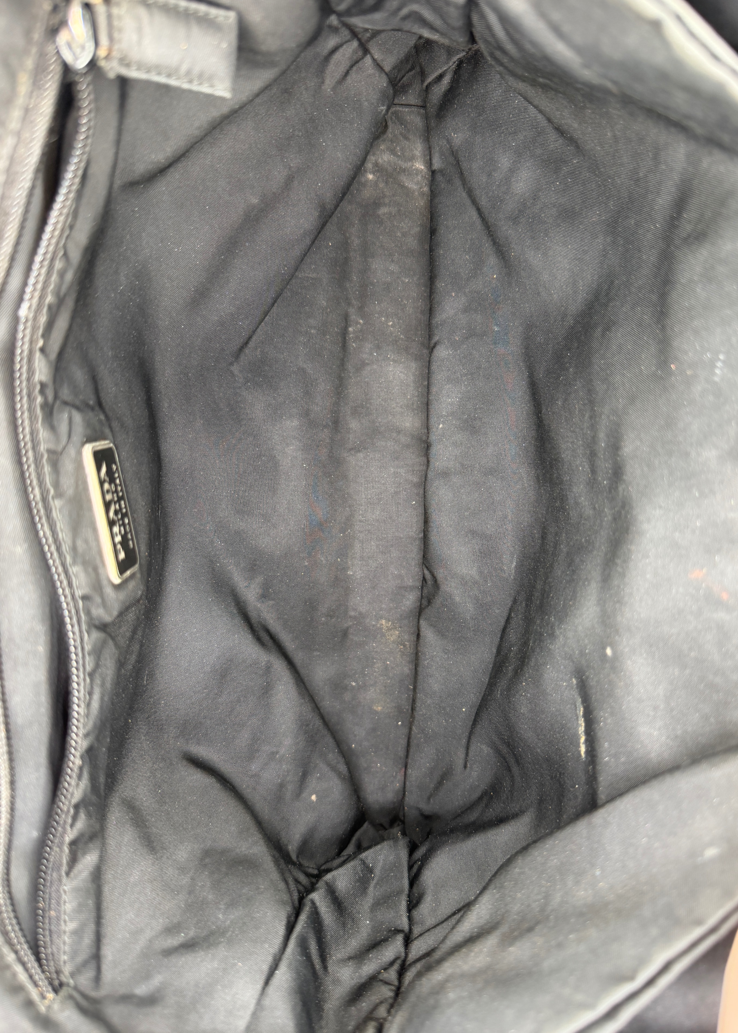 Prada Black Nylon Handbag