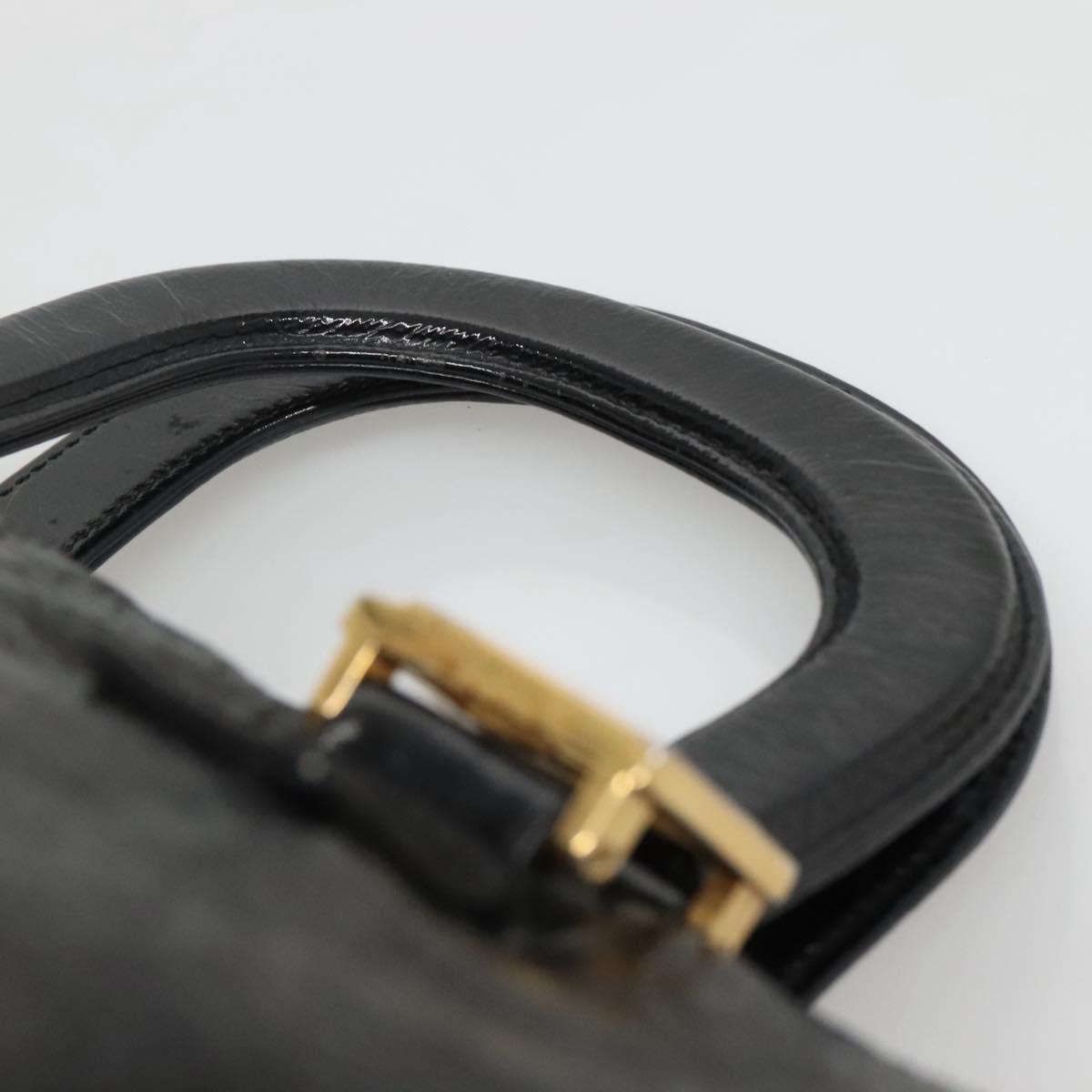 Fendi Black Leather Handbag