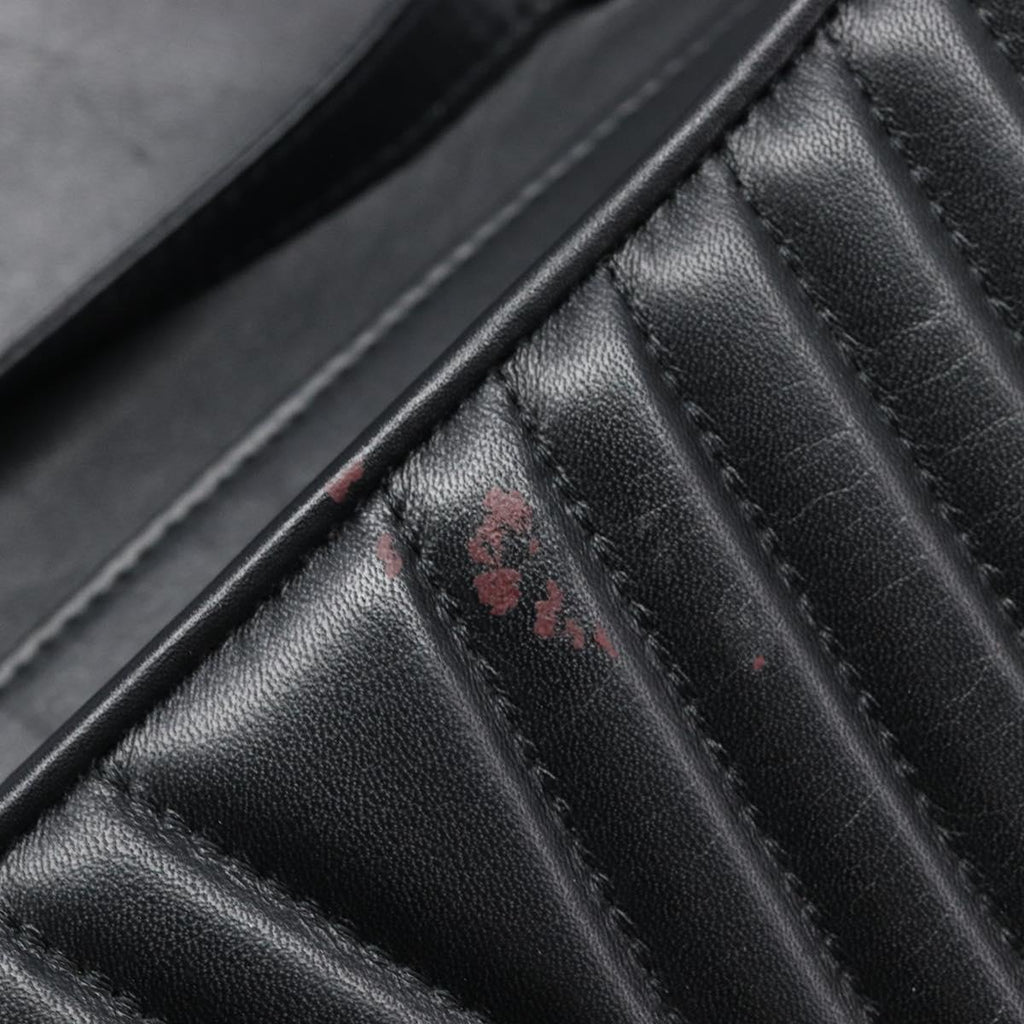 Valentino Black Quilted Leather Shoulder Bag photo 17
