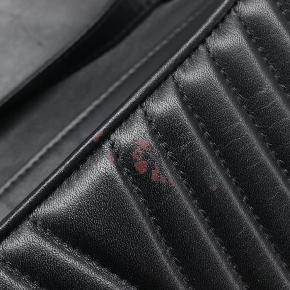 Valentino Black Quilted Leather Shoulder Bag photo 17