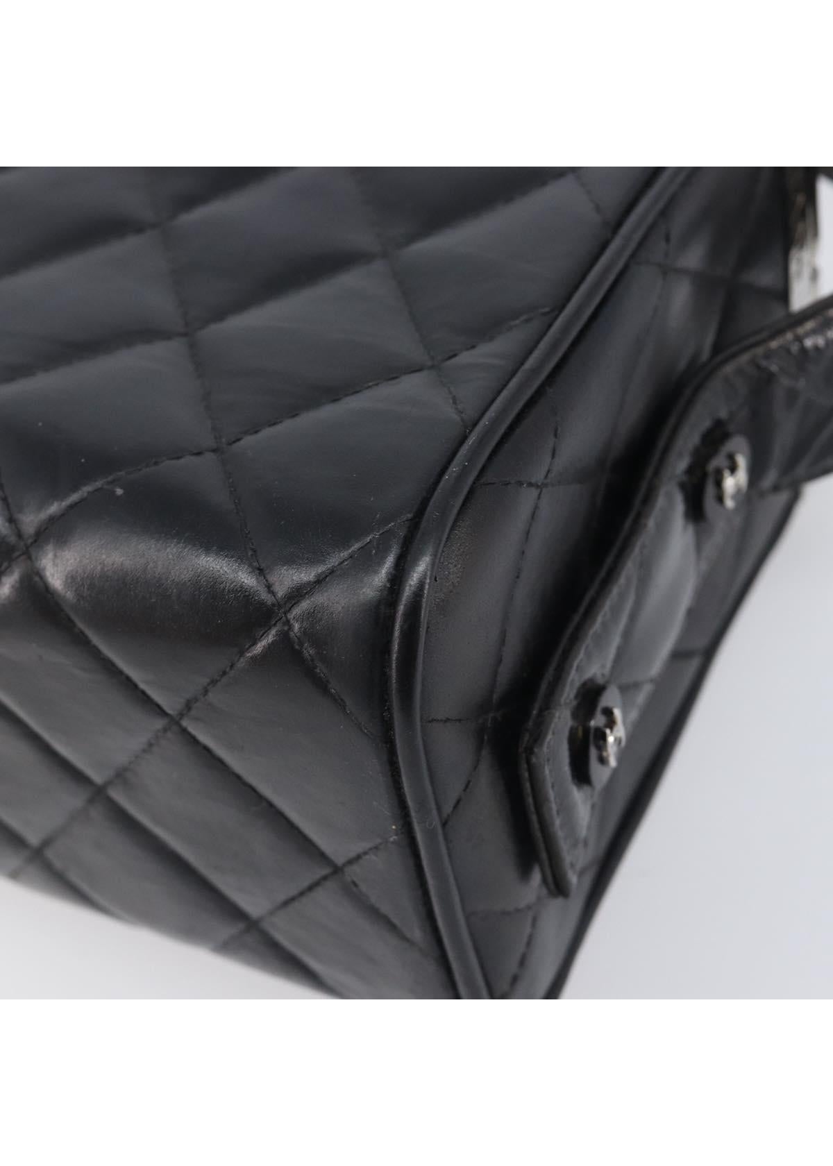 Chanel Black Quilted Box Bag photo 12