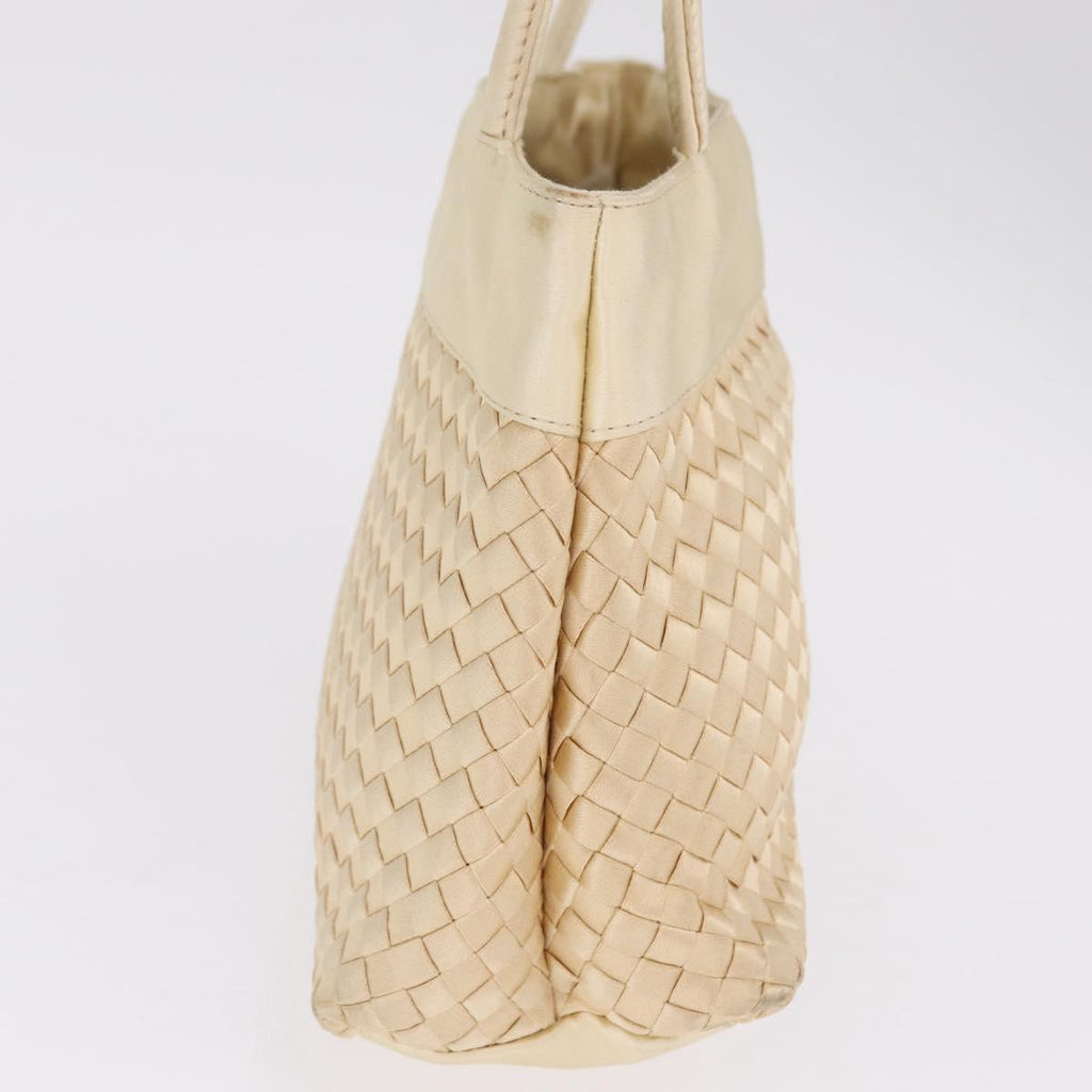 Bottega Veneta Cream Intrecciato Mini Tote photo 5