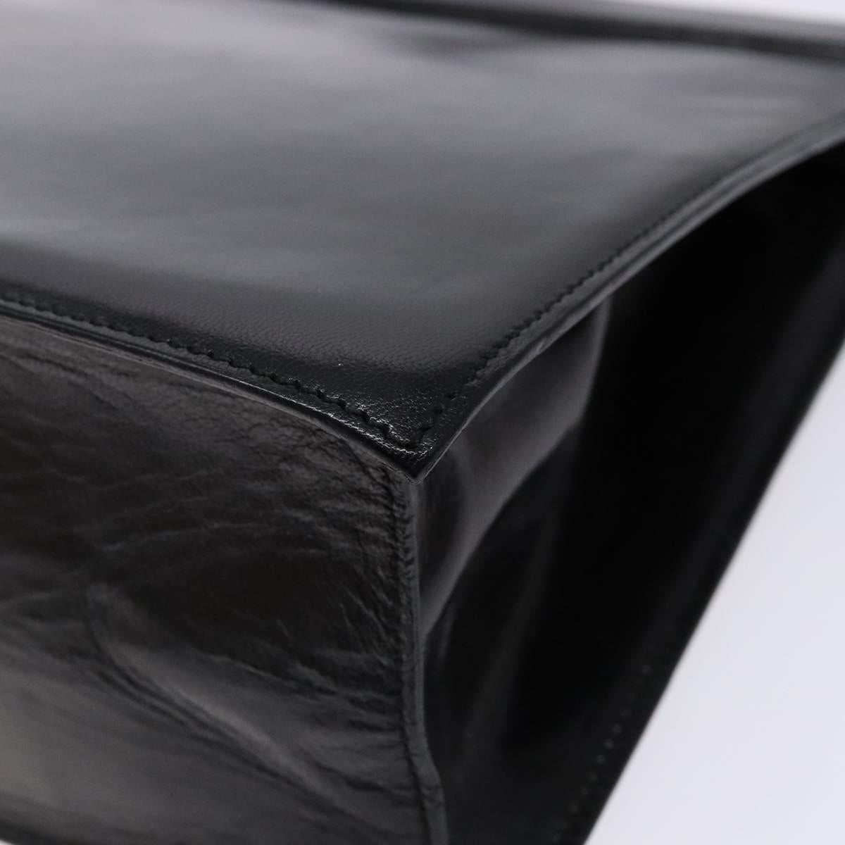Gucci Tom Ford Black Patent Shoulder Bag