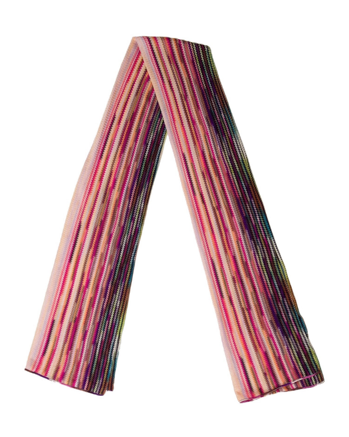 Missoni Pink Striped Scarf/Sarong