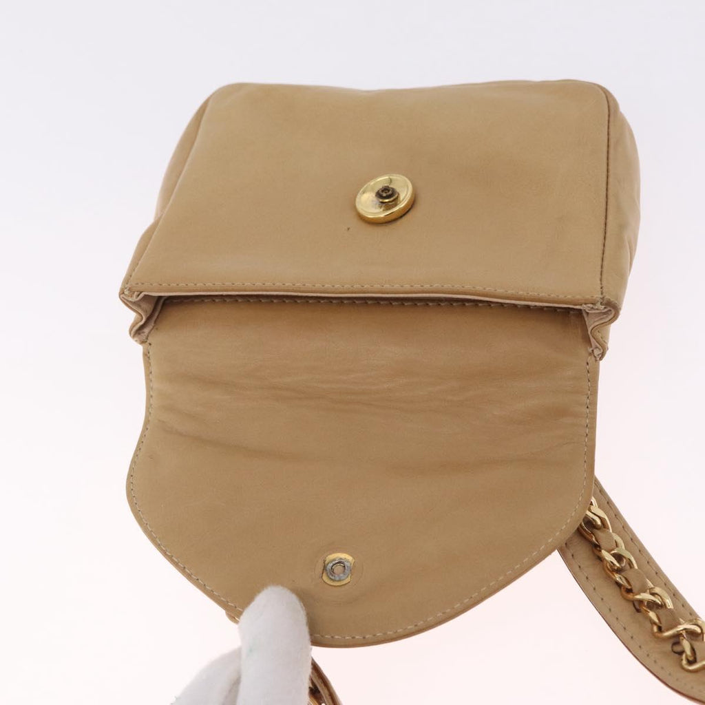 Chanel Beige Lambskin Belt Bag photo 15