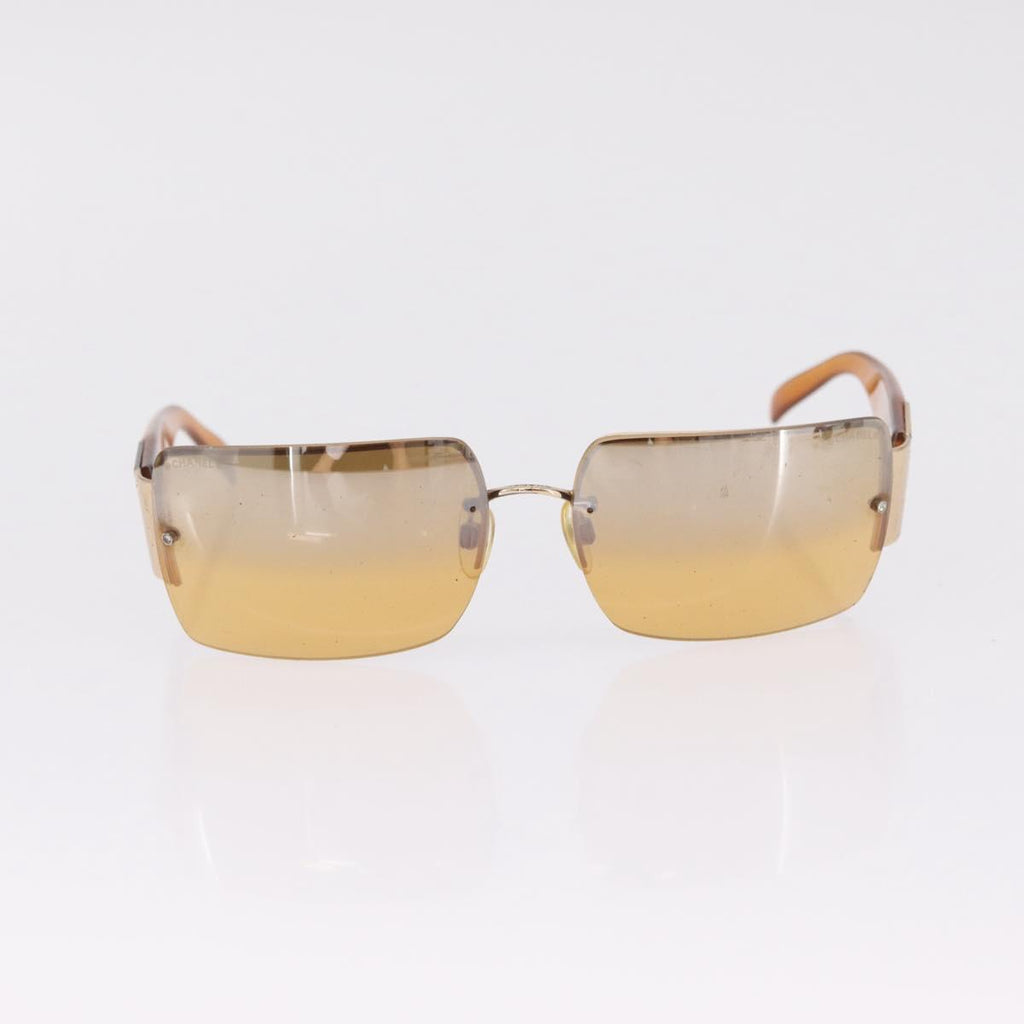 Chanel Amber Crystal CC Sunglasses front