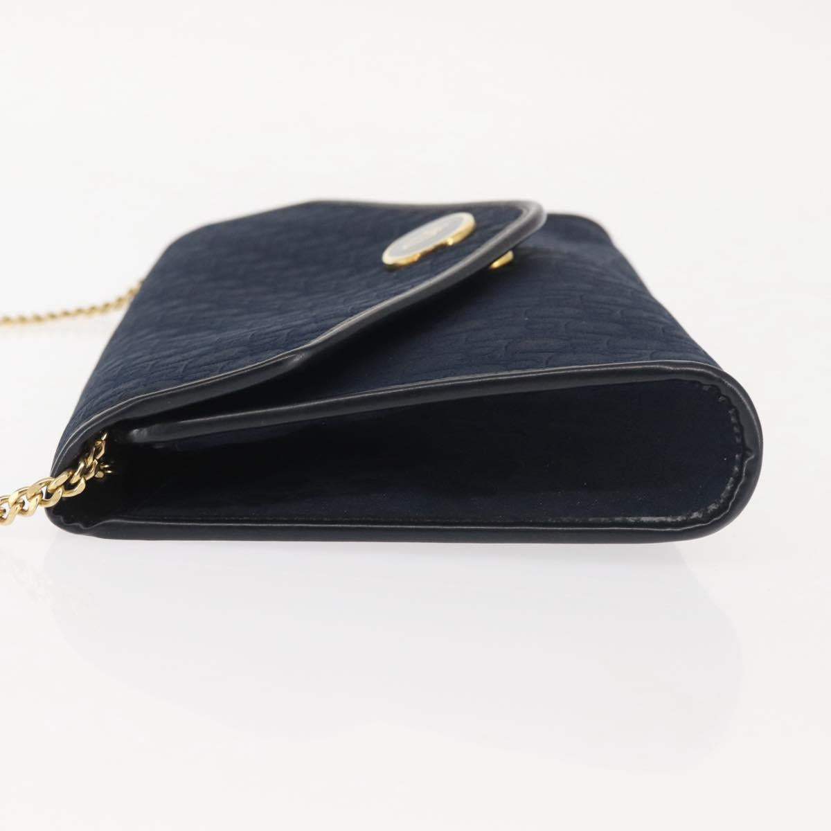 Dior Navy Trotter Shoulder Bag